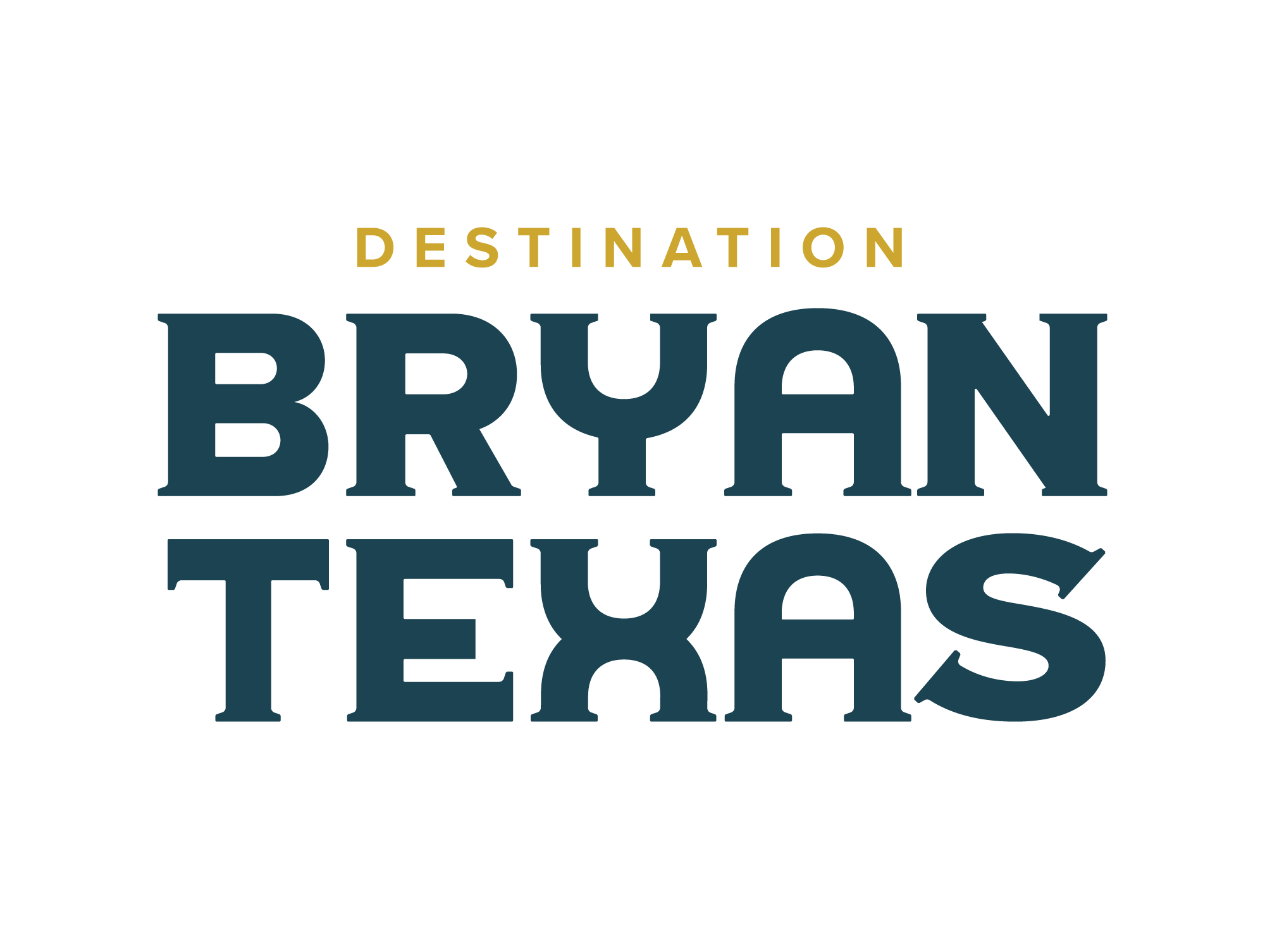 Destination Bryan Texas logo
